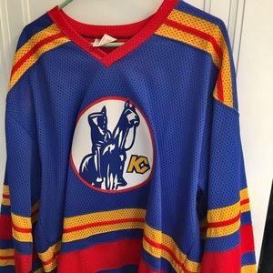 Vintage NHL jersey for defunct KC Scouts